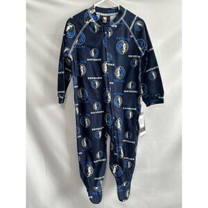Dallas Mavericks  Pajamas One Piece Toddler 24M NWT NBA
